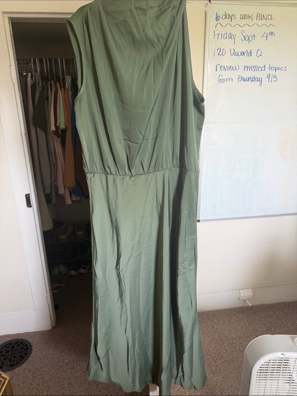 Pretty Garden Women's Mock Neck Maxi Dress
